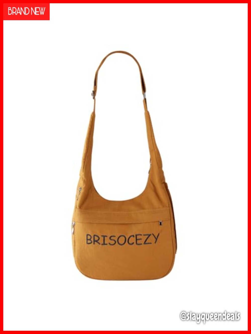 Waterproof Nylon Crossbody Bag Lightweight Messenger Sling for Travel